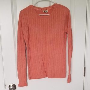 Very Cozy Peach color sweater XL.